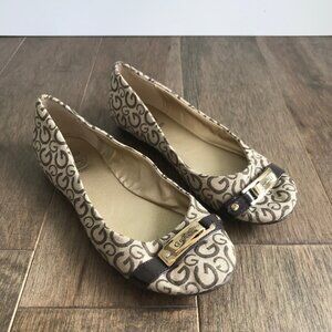 Vintage Y2K G by Guess Farrah 2 Monogram Ballet Flats Shoes - Women's Size 7